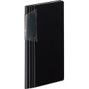 ファイル カードホルダー ノビータ スリム 30枚 180名収容 黒 メイ-N118D