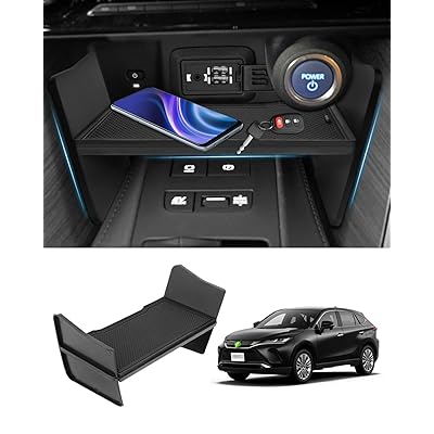 トヨタ ハリアー 80系に適合 コンソール 層状 パーティション HARRIER 80系 2020~現行 車の収納ボック..