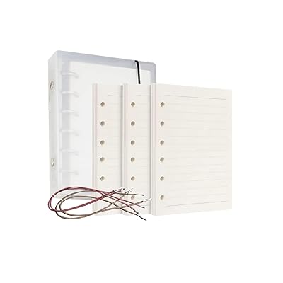 バインダー ミニ 6穴 透明PP システム手帳 a7透明バインダー ミニ6穴手帳 メモ 帳 ミニ6穴 システム手..