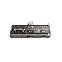 モバイルXR USB-C ハブ(MicroSDカードリーダー搭載)100W パススルー充電 / 10Gbpsデータ転送 / 4K映像出力対応(iPhone・ゲーム機向け/一部XR・ARグラス対応)