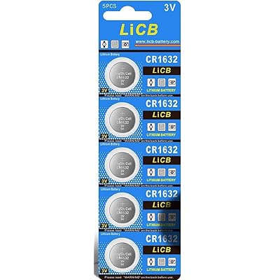 5個入 CR1632 コイン形 リチウム電池 3V 1632 水銀ゼロシリーズ ボタン電池(2)