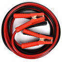 ブースターケーブル 3m 2200A 大容量 極太 高安全性 高耐久性 耐熱防寒 全車種対応 12v 24v 対応 ブースターケーブル 自動車 SUV バン トラック や商用車両用 使い方簡単 収納バッグ付き (長さ 3M 2200A)