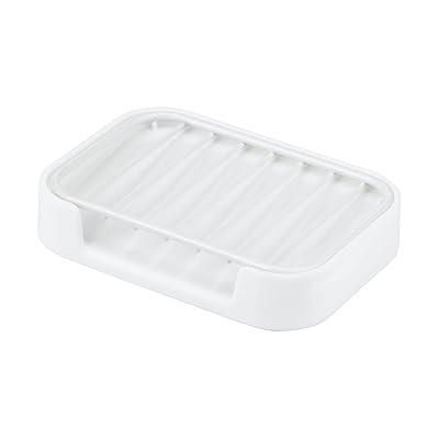 Wコート 石けん皿 水切りトレー付き ( ソープディッシュ )