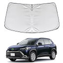 トヨタ との互換性ありカローラ クロス 10系 サンシェード カローラクロス専用 サンシェード Corolla Cross 専用 2021年9月-現行 ZSG10/ZVG11/ZVG15 サンシェード フロントガラス用 パラソル 高密度生地 日焼け防