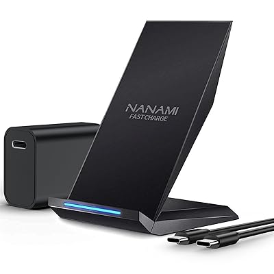ワイヤレス充電器 (USB-C 20W急速充電器に昇進) Qi/PSE済み 最大15W 高速充電 iPhone 16/15/14/13/12シリーズ/SE第三世代/11(Pro)/Xs(Max)/XR/X/8(Plus) Galaxy S25/S24 ワイヤレス充電器 (USB-C 20W急速充電器に昇進) Qi/PSE済み 最大15W 高速充電 iPhone 16/15/14/13/12シリーズ/SE第三世代/11(Pro)/Xs(Max)/XR/X/8(Plus) Galaxy S25/S24