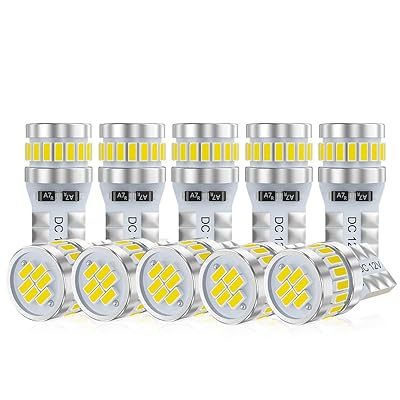 GOSMY T10 LED ۥ磻  ݥ/ʥС 24Ϣ 3014SMD 350lm T10 Х 롼/...