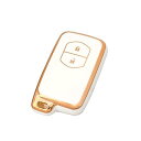 TOYOTA アクア ヴィッツ カローラ プリウス 専用設計 高級 TPU スマートキー ケース キー カバー スタイリッシュ 汚れ 滑り 傷 防止 トヨタ2ボタン(2)