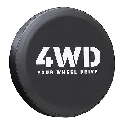ジムニー スペアタイヤカバー タイヤカバー 保護カバー 保護 カバー 4WD 純正サイズ JB64 JB23 JA22 JA12 JA11 JA71 (4WD（黒）)