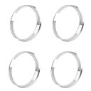 4個入り ハブリング ツバ付き HUB CENTRIC RING 73.1mm/69.1mm アルミ製