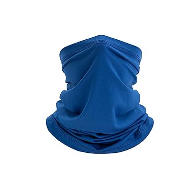 フェイスカバー 冷感 夏用 uvカット 青 マスク 速乾 吸汗 顔 日焼け対策 息苦しくない 紫外線カットマスク 薄い フェイスマスク UPF50+ スポーツ ...