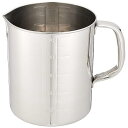 TKG 水マス 計量カップ 5L ステンレス製で錆びにくく衛生的 注ぎ口と目盛が付いて使いやすい 直径×高さ(mm)180×210 業務用 BMZ01005