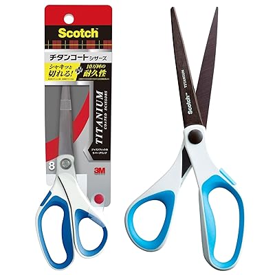 【チタンコート加工】 スコッチ はさみ チタンコートシザーズ プロ仕様 刃渡り85mm 1458