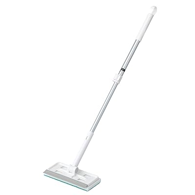 激落ちくん 浴室用 凹凸床 ・ 天井 ブラシ & 水切りワイパー (伸縮タイプ)