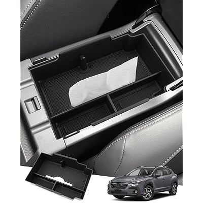 ruiya 新型 スバル クロストレック GUD/GUE/GUF型 専用 コンソールトレイ コンソールボックス コンソー..