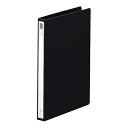 リヒトラブ リングファイル B5 2穴 黒 10冊入 F862-11_10