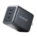 充電器 100W 3ポート Type-C USB PD対応 スイング式プラグ採用 ブラック EC-AC113100BK