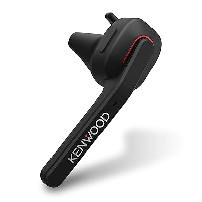 ケンウッド KENWOOD KH-M500-B 片耳ヘッドセット ワイヤレス Bluetooth マルチポイント 高品位な通話性能 連続通話時間 約7時間 左右両耳対応 ハンズフリー通話 テレワーク テレビ会議 ブラック