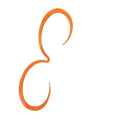 タイラバ ネクタイ 炎月 ストロングカーリー 001 オレンジラメ 135mm 鯛 ルアーパーツ