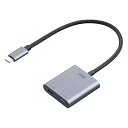 USB-C 拡張アダプタ Xreal対応 PD 100W 急速充電対応 4K/60Hz対応 映像出力 スマートグラス ハブ アダプター 500-KC047