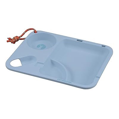 テーブルウェア プレート 皿 食器 ランチプレートスクエア 幅26×奥行20×高さ2.5cm ブルー TAKE-FIBER U..