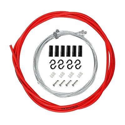 ブレーキケーブルセット 自転車ブレーキワイヤー 自転車 インナー アウター ワイヤリング キット 自転..