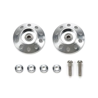 ミニ四駆特別企画 HG 軽量19mmオールアルミベアリングローラー (テーパータイプ) 95651