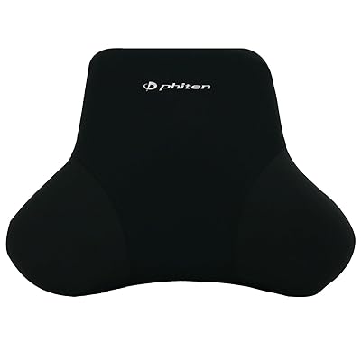 シートクッション ファイテンリュクス 腰当て サイズ:430×320×115mm カラー:ブラック アクアチタン使用 低反発 疲労対策 5822-72BK