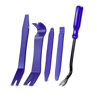 内張りはがし 内張り剥がし パネル交換 自動車内張り外し 5点セット 自動車用リベット パネルはがし クリップ クランプツール 脱着工具 パーツ オリジナル ツ...