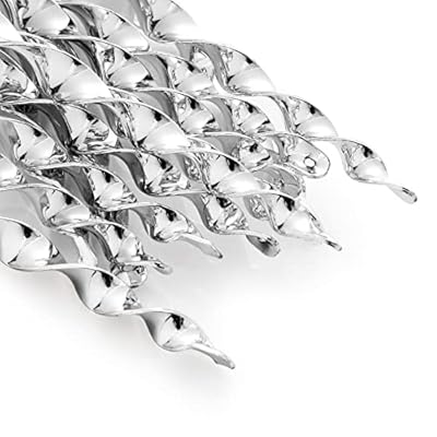 鳥よけ 鳥よけグッズ 鳥避け棒 シャインラル 鳩よけ カラスよけ からす撃退 カラス対策 鳥害対策 駆除 防鳥 太陽光反射棒 吊り下げ式 ラル 庭 ガーデン用品 とりよけ ハト カラス ベランダ 農作物被害対策 6本セット シルバー