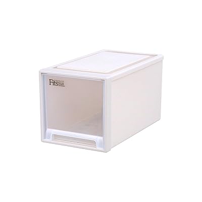 収納ボックス フィッツケース クローゼット 幅30×奥行53×高さ30cm 収納ケース たわみにくい 衣装ケース 日本製 【色 カプチーノ】 【サイズ L-30】