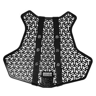 バイク用 胸部プロテクター エアスルーチェストガードマルチ エニグマ CE2規格 Black Free SK-848