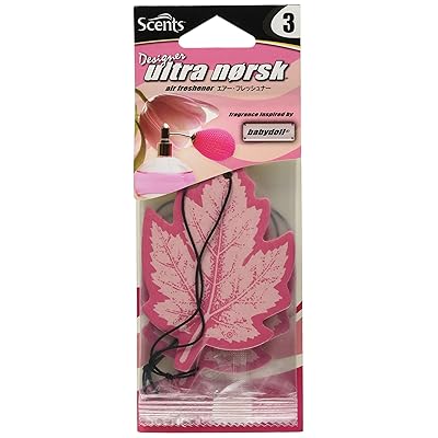 車用 芳香剤 SCENTS センツ ウルトラノスク ベビードール 3枚入 NOR89-3P-80J 吊り下げ型 (旧 MEDO