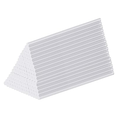 乐天商城 - グルースティック 100本 7x200mm 超ロング 透明 ホットメルト - 20-30Wグルーガン専用 強力速乾 高