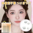 部分つけまつげ つけまつ毛 つけまつげ 1秒マツエク したまつ毛 束感まつ毛 つけま グルーなしつけまつげ グルー不要 3Dつけまつげ 接着剤不要 ブラック 1秒マツエク 初心者 簡単装着 立体感 可愛い 自然な束感 人気 耐久性 アイメーク