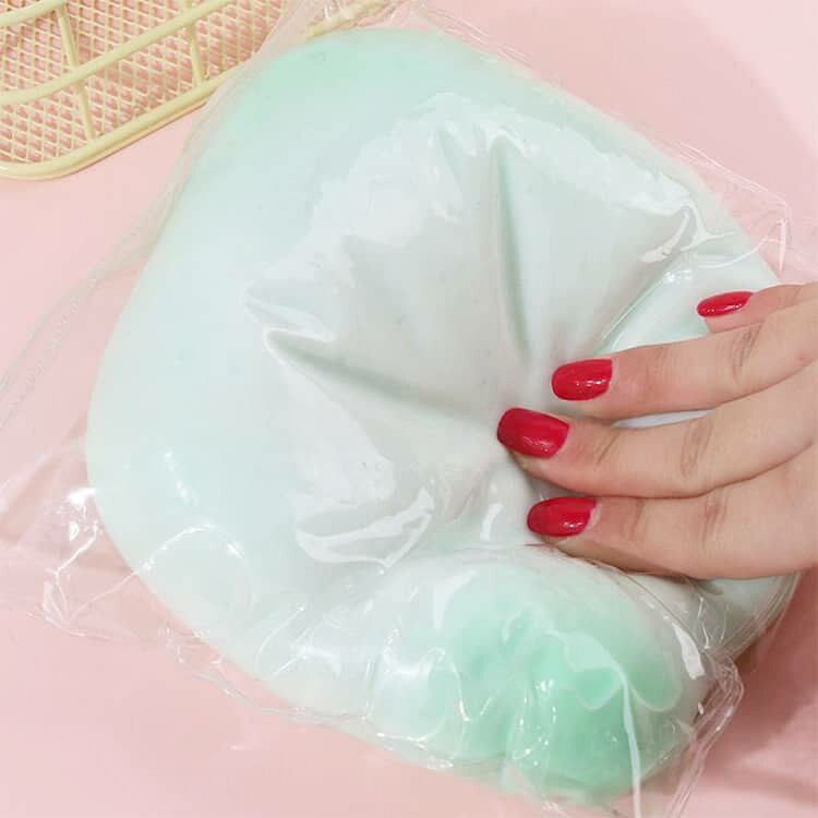 2個セット 大きい スクイーズ 牛乳 肉球 感触 スクイーズ かわいい バタースクイー...