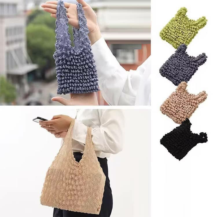 2個セット エコバッグ 畳まない しぼりバッグ エコバッグ コンパクト 畳まない くしゅくしゅ エコ バッグ レジ袋 おしゃれ 小さめ A4 小さめ 小さい 大容量 伸びるエコバッグ ランチバッグ 超コンパクト 大人 カジュアル レディース マイバッグ ミニバッグ ギャザー 3