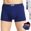 パンツ メンズ パスポート 防犯 盗難対策 パンツ ウェア ジップ アンダー ボクサー ボクサーパンツ 2枚セット 下着 隠しポケット付 ショーツ 無地 男性用 インナー 海外旅行 ジップポケット付き お金 あんな物やこんな物まで 送料無料 ボクサーブリーフ