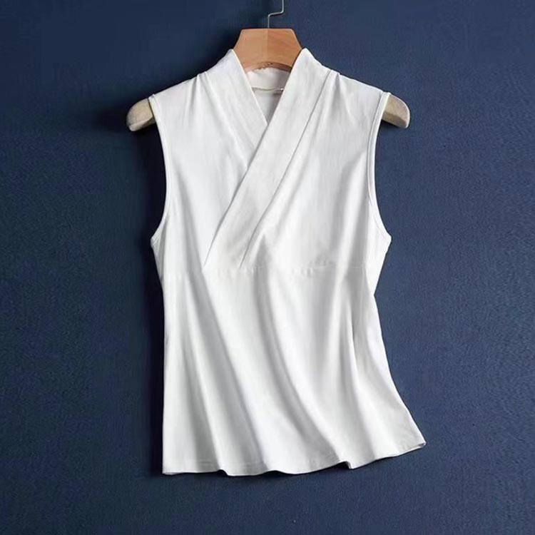 初心者 襦袢 メンズ 和装 衿付き 肌着 Tシャツ ノースリーブ プレゼント 下着 インナー 和装 吸汗速乾 快適 接触冷感 涼しい 浴衣 着物 ギフト 半襦袢 送料無料