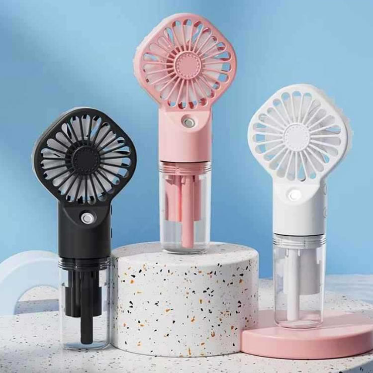 扇風機 ハンディファン ミスト ウォーターミストファン 噴霧器 加湿機 手持ち 卓上...