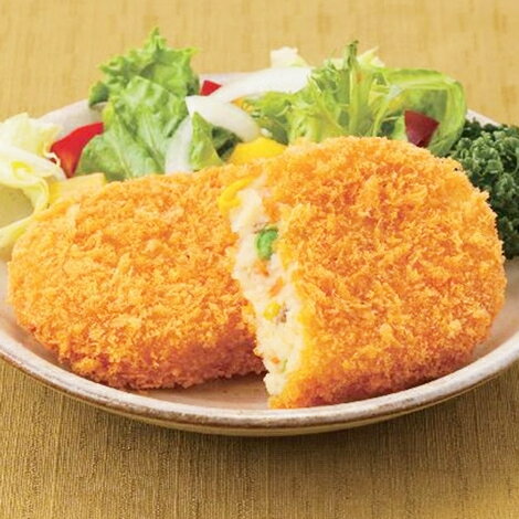 Cream Croquette - 【冷凍】4971NKRコロッケ（野菜）60（60g×10ヶ）味のちぬや【3980円以上送料無料】