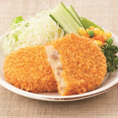 Cream Croquette - 【冷凍】4972NKRコロッケ（牛肉入り）60（60g×10ヶ）味のちぬや【3980円以上送料無料】