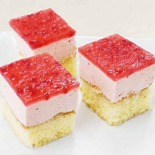 樂天商城 - 【冷凍】7959 カット済ケーキ ストロベリー 380g（36カット） 神栄【3980円以上送料無料】