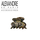 アレクサンドル ドゥ パリ ALEXANDRE DE PARIS ミニヘアクリップ ヘアアクセサリー ONYX ACCB-2849-O ブランド髪飾り通販