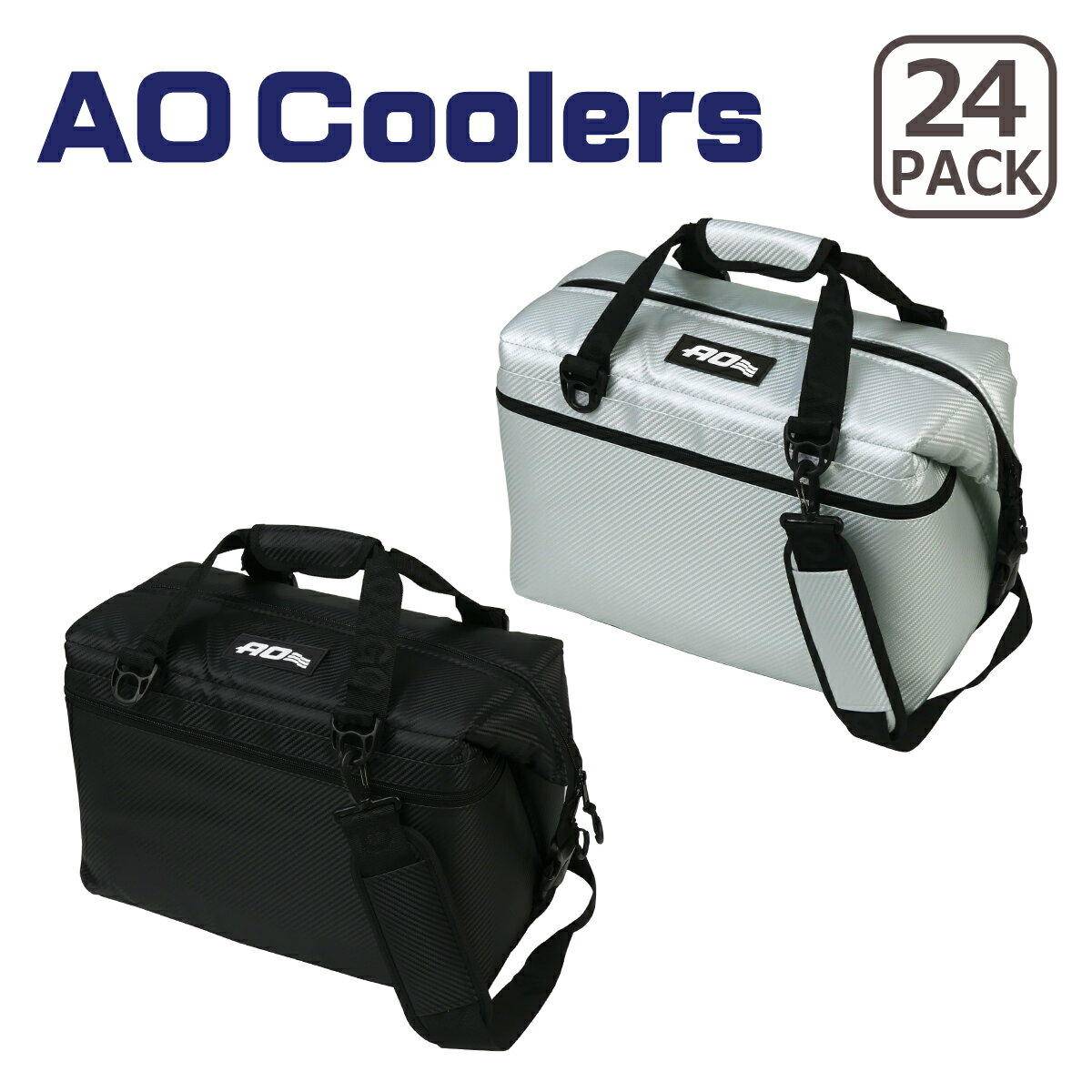 楽天daily-3【クーポン4種あり】AOクーラーズ AO Coolers クーラーボックス AO Coolers 24 PACK CARBON カーボン