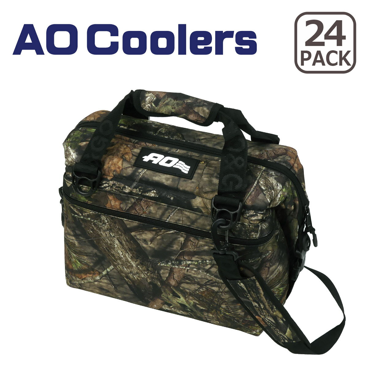 【ポイント3倍 5/15】AOクーラーズ クーラーボックス 24 PACK MOSSY OAK COOLER モッシーオーク ブレイクアップ