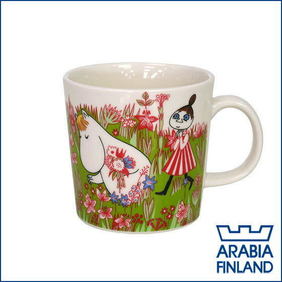 【楽天市場】 アラビア（Arabia） ムーミン（moomin） マグ ムーミン ミッドサマー（夏至） 2016夏 マグカップ 北欧 食器【楽