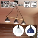 ブリッド BRID ジェンダーウッドロッド 3灯 ペンダントランプ GENDER WOOD ROD 3BULB PENDANT LAMP (電球あり) 2935...
