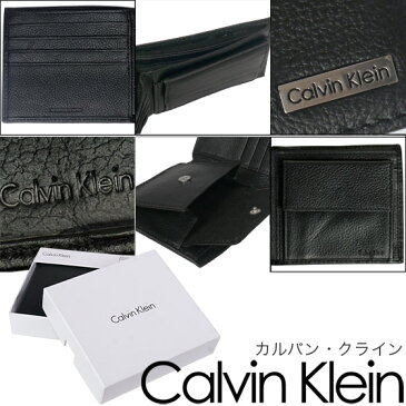 【Max500円OFFクーポン】カルバンクライン Calvin Klein 79215 2つ折財布 小銭入れつき サイフ 北海道・沖縄は別途945円加算 ギフト・のし可