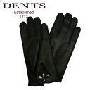 ＞＞DENTS （デンツ）一覧はこちらをクリック♪DENTS デンツ 1777年、英国・ウースターにて【DENTS（デンツ）】は、ジョン・デントによって創業されました。カッティングだけでなく、一組の手袋は32もの工程を経て、ほとんど手作業で行われています。天才的な才能を持ったデンツが作り出す手袋は、そのフィット感から「シークレットフィット」と呼ばれ、名声を博しました。19世紀から20世紀にかけて高級手袋及びアクセサリーが、各国へ販売されました。この時期、あらゆる社交の場で手袋を着用することが非常に大切だったこともありデンツの名を後に世に轟かせることになりました。その職人気質と時代を超越したスタイルは、230年以上たった今日でも職人達によって受け継がれながら、伝統の技法で作りあげています。 しっとりとした質感の上質なレザーを外側に、毛足の長いラビットファーを内側の全面に使用した高級感溢れるレザーグローブです。 開口部は、ボタンホックを採用。ほとんどの工程がすべて手作業で行われているこの手袋は、「シークレットフィット」と呼ばれる裁断によって、手にとても良く馴染み、永年ご使用頂ける至極の一品です。 アイテム LEATHER GLOVES FUR LINED PXM（モデルNo：15-1544） カラー BLACK（ブラック） サイズ 7.5(75) 手長24 指長10 掌周り21cm 8(80) 　手長25 指長10 掌周り23cm 8.5(85) 手長26 指長10 掌周り23cm ※ 手作り・スタッフ採寸のため若干の誤差、ご了承ください。 ※ 詳しいサイズ位置は画像でご確認下さい。 素材 Deerskin（ディアスキン / 鹿革） / Rabbit Fur（ラビットファー） ※ 革の表面に見られるキズ、色ムラ、しわなどは天然の革の一般的な特徴です。 アイテムごとの革の色や手触りも若干異なりますので、予めご了承下さい。 商品詳細 手袋の甲の部分にある「ポインツ」と呼ばれる3列の縫い目は、人差し指から薬指までの腱の動きを助ける役目があります。 手縫いの手袋だけに見つかる小さな菱形のマチは指の自在な動きを妨げることなく動かすことができます。 指先は十字に縫い上げられているので、指先にしっかりフィットします。 商品について 革製品の為、無理に引っ張ると破損する場合があります。海外からの直輸入品です。 仕様が予告なしに変更する場合がございます。 光の加減・パソコンの設定により、カラーが実際の商品と若干異なることがございます。 こんな方に オススメ 新生活や就職祝い、入学・卒業祝い、誕生日、父の日・母の日のプレゼントに人気！ バレンタインやクリスマスのプレゼントにもおすすめです♪