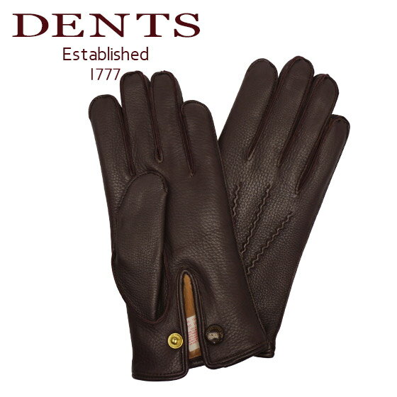 【クーポン4種あり】dents デンツ 手袋 メンズ レザー グローブ 革 防寒 15-1544 BARK ギフト・のし可